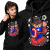 BLUZA Z KAPTUREM ANIMOWANA  SUPERHERO AMERICAN KID